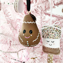 Load image into Gallery viewer, Gingerbread bauble/ Mini - Styled By Sally
