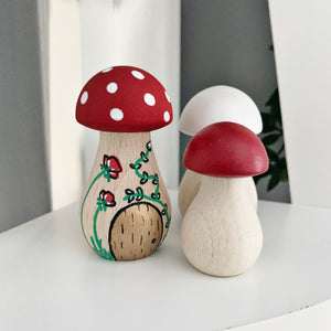 Mini Mushrooms 🍄 fairy door set - Styled By Sally