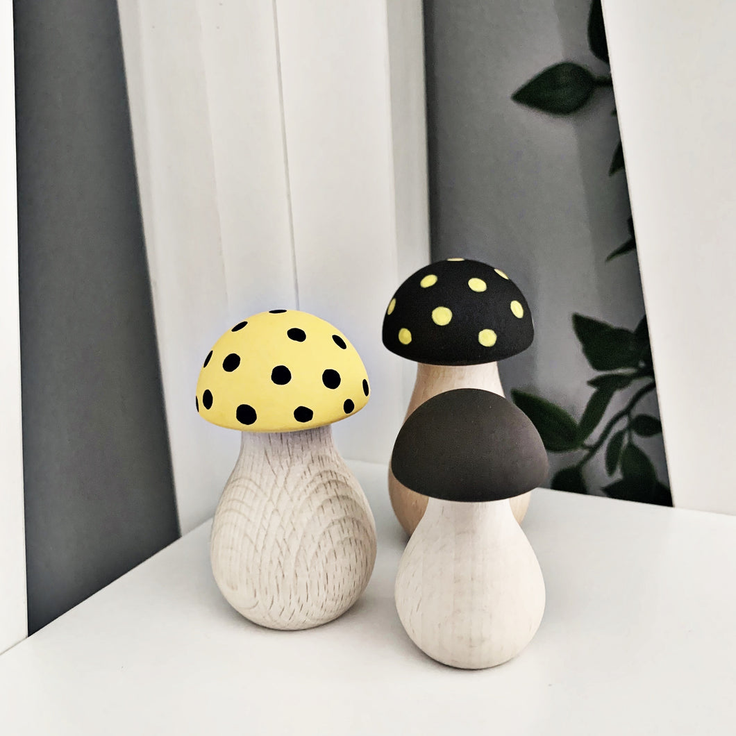 Yellow spot mini mushrooms 🍄 - Styled By Sally